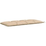  Jastučići za klupe VIANEN 2 kom. 100% poliester Krem - Krem 140 x 60 x 12 cm | shoptok.hr