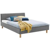 Livetastic OBLAZINJENA POSTELJA 120 cm x 200 cm , tekstil svetlo siva | Shoptok.si