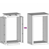  Stalak za drva za ogrjev 60x40x100 cm od pocinčanog čelika | Eponuda.com