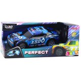 Rc trkaći automobil sa svjetlećim tijelom, crno-plavi | shoptok.hr