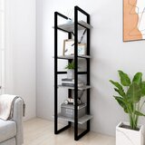 vidaXL ormarić za knjige s 4 razine boja hrasta 40x30x140 cm drveni Cijene
