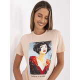 PEPPER & MINT T-shirt-PM-TS-SS21TX04.31-salmon | shoptok.hr