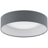 Eglo Palomaro 1 plafonjera/1, led, 18w, 2000lm, prečnik 405, plastika/tekstil antracit | ePonuda.com