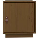  Nočna omarica 2 kosa medeno rjava 40x34x45 cm trdna borovina, (20733450) | Shoptok.si