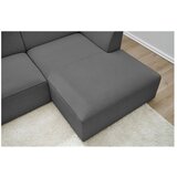 Bobochic Paris Tamno siva kutna garnitura (s desnim kutom/u obliku slova L) Megeve – | shoptok.hr