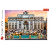 Puzzle 500 pcs. Trevi Fountain, Rome Trefl 37292 | shoptok.hr