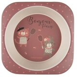 Canpol babies set za hranjenje 5 delova 9/227 - bonjour paris dark red ( 9/227_red ) | ePonuda.com