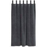  Zavjese za zamračivanje 2 kom. Svjetlosiva 140 x 175 cm Baršun | shoptok.hr