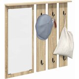  Vješalica za kapute na zidu Zidne sonoma hrast 84 x 10 x 80 cm | shoptok.hr