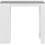  Barski stol s policom bijeli 110 x 50 x 103 cm | shoptok.hr