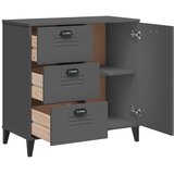  Komoda VIKEN antracit siva 80 x 40 x 80 cm konstruirano drvo | Eponuda.com