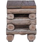  Stolica Prirodna 30 x 30 x 38 cm Čvrsto teak drvo | shoptok.hr