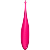 Satisfyer Twirling Fun - Vodoodporni klitorisni vibrator z možnostjo polnjenja (magenta) | Shoptok.si