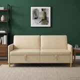SOFA s pohranom Krem 192 x 78 x 87 cm Poliester | shoptok.hr