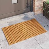  Prostirka za kupanje Smeđa 80 x 50 cm Čvrsto drvo akacije | shoptok.hr