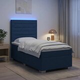  Boxspring krevet s madracem Plava 80 x 200 cm Tkanina - Plava 80 x 200 cm Dizajn linija | shoptok.hr