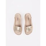 GOODIN Openwork soft sandals gold | Shoptok.si