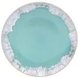 Plavi/tirkizni tanjur od kamenine ø 27 cm Taormina –