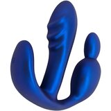 Tracy&#039;s Dog dvofazni vibrator z daljinskim upravljalnikom (moder) | Shoptok.si