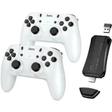 Hoco Konzola sa 2 bezična kontrolera Retro Game Stick, Bela