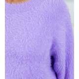 Pri Fluffy sweater knit dress round neckline FLUFFY | shoptok.hr