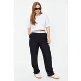 Trendyol Curve Black Normal Waist Woven Trousers Cijene