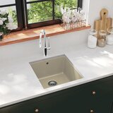 The Living Store Enojno kuhinjsko pomivalno korito iz granita bež - Kuhinjsko Korito, (21751171) | Shoptok.si