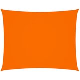 vidaXL Senčno jadro oksford blago pravokotno 3,5x4,5 m oranžno Cene