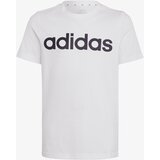 Adidas Dječja pamučna majica kratkih rukava U LIN boja: bijela, s tiskom | shoptok.hr