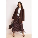 Trendyol Modest Ženska suknja Tctss26Ee00006, Šarena Cene
