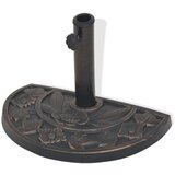  Stalak za Suncobran od Smole Poluokrugli Boja Bronce 9 kg | shoptok.hr