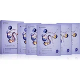 KORIKA SuperFruits Blueberry - Set of 5 Detoxifying Face Sheet Masks set mask za obraz po znižani ceni Blueberry (z razstrupljevalnim učinkom)