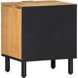 vidaXL Nočne omarice 2 kosa Rjava 40x33x46 cm Masivni les Mango | Shoptok.si