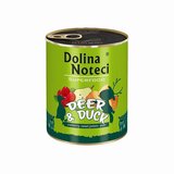 DOLINA noteci superfood dog adult srnetina i pačetina 800g