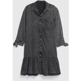 GAP Denim Mini Dress with Frill - Women | shoptok.hr