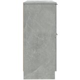  Komoda siva boja betona 30 x 30 x 70 cm od konstruiranog drva | shoptok.hr