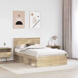  Konstrukcija postelje Sonoma 120 x 200 cm Masivno borovo les, (5000103223) | Shoptok.si