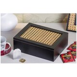  KUTIJA ZA ČAJ NOIR 24*18*8CM 66490 | Eponuda.ba