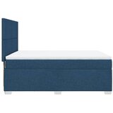  Krevet s oprugama i madracem plavi 160x200 cm od tkanine | shoptok.hr