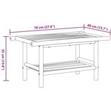  Stolić za kavu 70 x 40 x 35 cm od bambusa | shoptok.hr