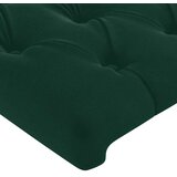  LED uzglavlje tamnozeleno 83x16x78/88 cm baršunasto | Eponuda.com