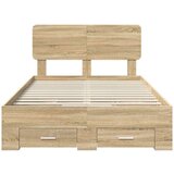  Konstrukcija postelje Sonoma hrast 120 x 200 cm Konstruiran les, (5000102763) | Shoptok.si