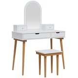  Set toaletnog stolića FAUSKE 5 kom. Bijela 100 x 50 x 143 cm | shoptok.hr