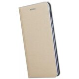  Premium preklopna torbica Huawei P30 - zlata s srebrnim robom Cene