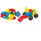  Male kocke - plastična gradbena igrača s kolesi - 120 kosov | Shoptok.si