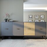 Hanah home Verry - Anthracite, Sapphire Oak AnthraciteSapphire Oak Console | ePonuda.com