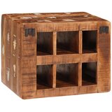 Stalak za vino Smeđa 44 x 30 x 35 cm Čvrsto drvo iz reciklaže | shoptok.hr