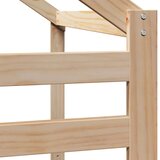  Visoki krevet s krovom 80 x 200 cm od masivne borovine | shoptok.hr