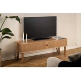 Actona TV omarica v hrastovem dekorju v naravni barvi 140x45 cm Langley – | Shoptok.si