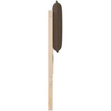  Tapecirani uzglavlje Prirodna i svijetlo siva 140 cm | shoptok.hr
